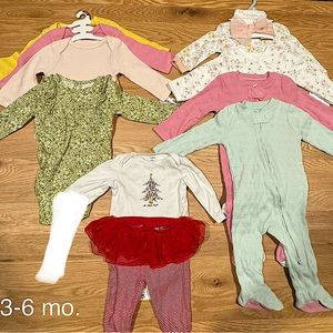 3-6 Month Baby Girl Clothes (Brand New)